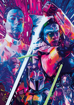  Ravensburger Star Wars - Ashoka palapeli 500 palaa