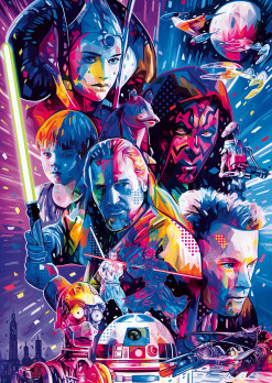  Ravensburger Star Wars - The Phantom Menace palapeli 500 palaa