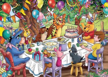 Ravensburger Winnie The Pooh  palapeli 1000 palaa