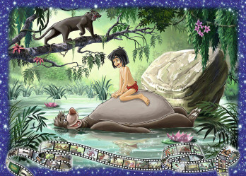 Ravensburger Disney The Jungle Book palapeli 1000 palaa
