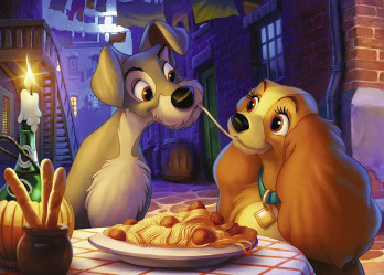 Ravensburger Disney: Lady & the Tramp palapeli 1000 palaa