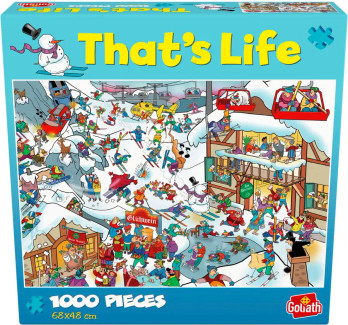 Clementoni Thats life ski holidays palapeli 1000 palaa