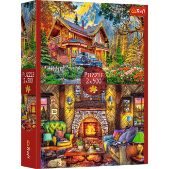 Trefl Mountain Trip palapeli 2 x 500 palaa
