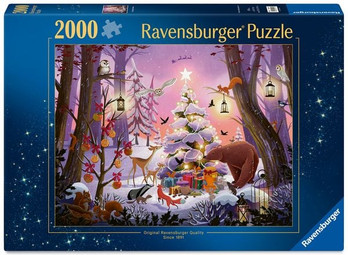 Ravensburger A Woodland Christmas palapeli 2000 palaa
