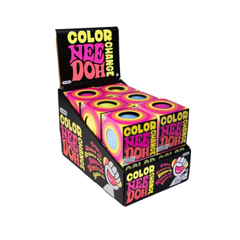 Needoh color changing puristeltava stressipallo