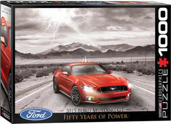 Eurographics 2015 Ford Mustang GT Fifty Years of Power palapeli 1000