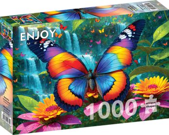 Enjoy Butterfly in the Forest palapeli 1000 palaa