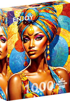 Enjoy African Beauty palapeli 1000 palaa