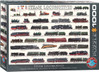 Eurographics Steam Locomotives-palapeli 1000 palaa