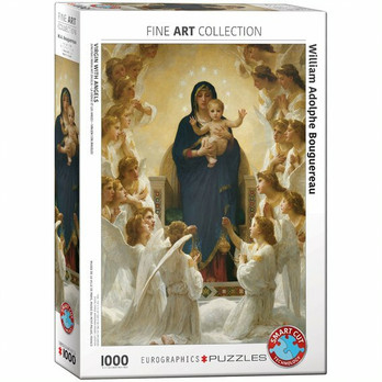 Eurographics Virgin With Angels-palapeli 1000 palaa