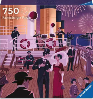Ravensburger, Camila Gray, Titanic palapeli 750 palaa