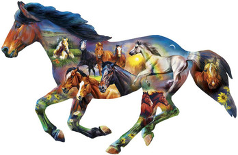 Master Pieces Wild Horse palapeli
