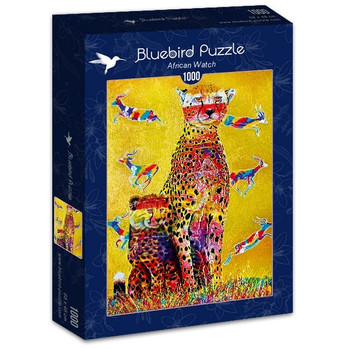 Bluebird African Watch palapeli 1000 palaa