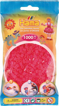 Hama pussi 1000 fuksia neon, 207-32