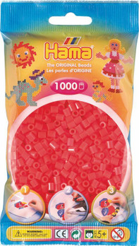 Hama pussi 1000 punainen neon, 207-35