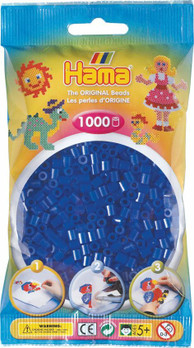 Hama pussi 1000 sininen neon, 207-36