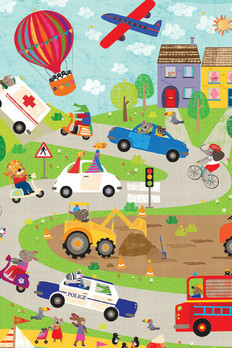 Autokuvioitu lahjapaperi