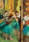 Bluebird Degas-Dancers,Pink and Green 1000 palaa