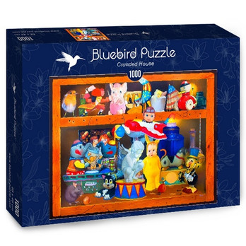 Bluebird Crowded House palapeli 1000 palaa
