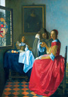 Bluebird Johannes Vermeer-The Girl with the Wine Glass palapeli