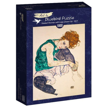 Bluebird Seated Woman with Legs Drawn Up palapeli
