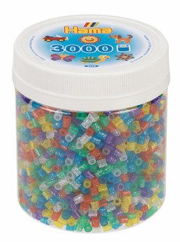 Hama 3000 helmeä Glitter, 209-54