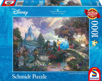 Schmidt Thomas Kinkade Cinderella Wishes upon a Dream palapeli 1000 p