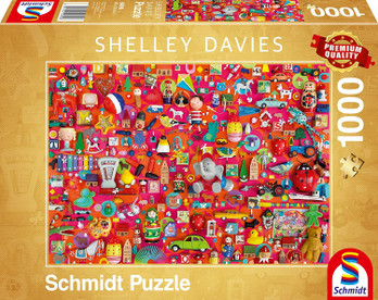 Schmidt Shelley Davies - Vintage Toys palapeli 1000 palaa