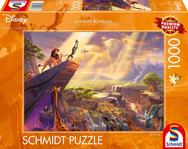 Schmidt Thomas Kinkade Disney - Lion King palapeli 1000 palaa