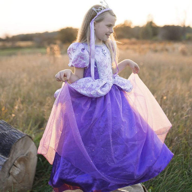 Great Pretenders Prinsessan asu lila 5-7v