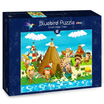 Bluebird Small Indian Tribe -palapeli 48 palaa