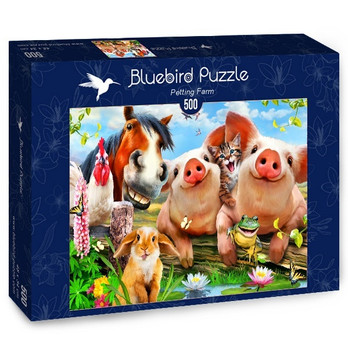 Bluebird Petting Farm -palapeli 500 palaa
