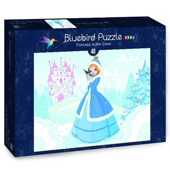 Bluebird Princess in the Snow palapeli 48 palaa