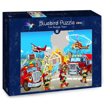 Bluebird Fire Rescue Team -palapeli 48 palaa