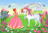 Bluebird The Princess and the Unicorn -palapeli 260 palaa