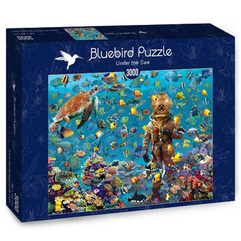 Bluebird Under the Sea - palapeli 3000 palaa