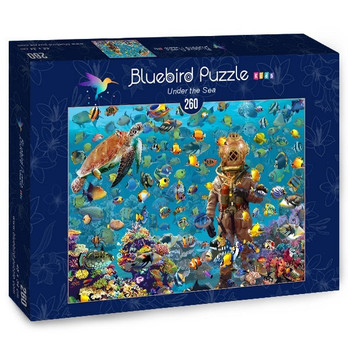 Bluebird Under the Sea -  palapeli 260 palaa