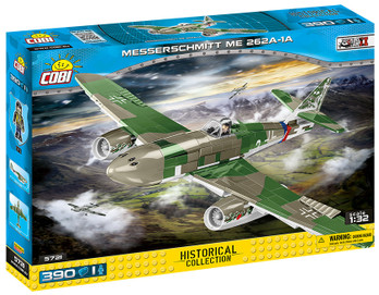 Cobi Historical Collection  Messerschmitt ME 262A 1A 390-osainen rakennussarja