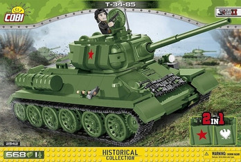 Cobi Historical Collection T-34-85 668-osainen 