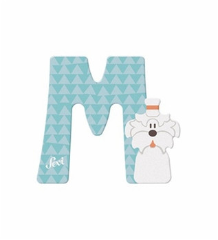 Sevi  Eläinkirjain M Maltankoira 10 cm