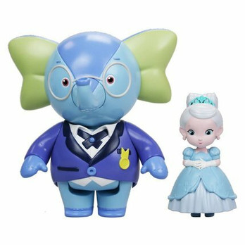 Sanni Sateenkaari Pormestari Ling Lingin ja Prinsessa  Kikin  figuurit