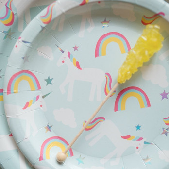 Unicorn pahvilautanen iso 8 kpl | Great Pretenders