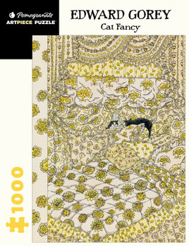 Pomergranate Edward Gorey Cat Fancy palapeli 1000 palaa