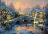 Schmidt Thomas Kinkade Spirit of Christmas palapeli 1000 palaa