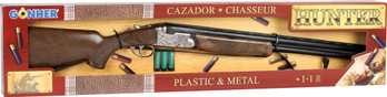 Gonher Metsästäjän päällekkäispiippuinen haulikko+3 haulia