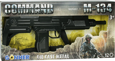 Gonher  Die-Cast metal Command M 134 12 laukeava nallipyssy
