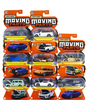 Matchbox auto moving parts 
