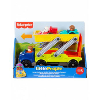 Fisher Price Little People autonkuljetusrekka+2 autoa
