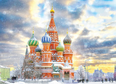 Eurographics Moscow Saint Basil´s Cathedral palapeli 1000 palaa