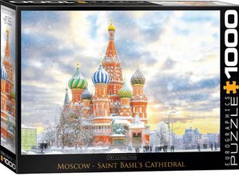 Eurographics Moscow Saint Basil´s Cathedral palapeli 1000 palaa